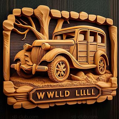3D мадэль Willys Overland (STL)